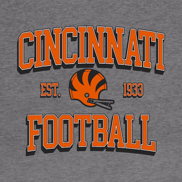 Cincinnati Football by mbloomstine